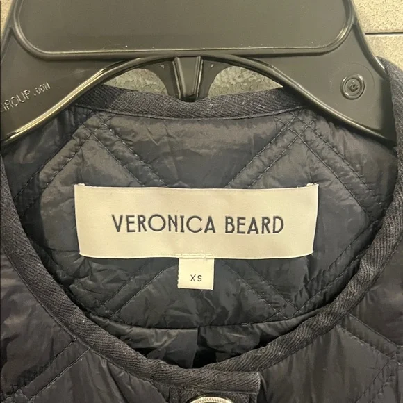 Veronica Beard Black Quilted Puffer Jacket - Picture 3 of 4